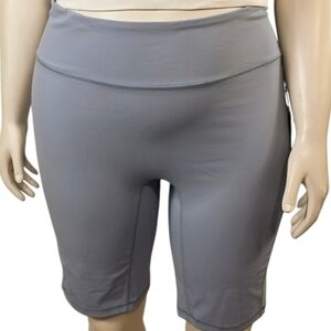 FWD Allure Blue High Rise Bike Shorts 2X | Soft Sport Luxe NWT
